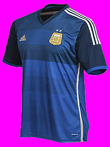 argentina 2014 away jersey